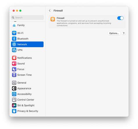 How to Enable / Disable Firewall in macOS Ventura .